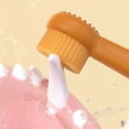 thumbnail image 4 of 2 Pairs Flexibrush Pet Toothbrush with Tongue Scraper Soft Durable Silicone 360 Head for Small Dogs, 4 of 4