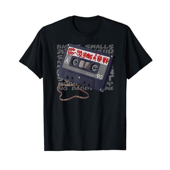 50 Years of Hip Hop T-Shirt 1973-2023 50th Anniversary Rap T-Shirt