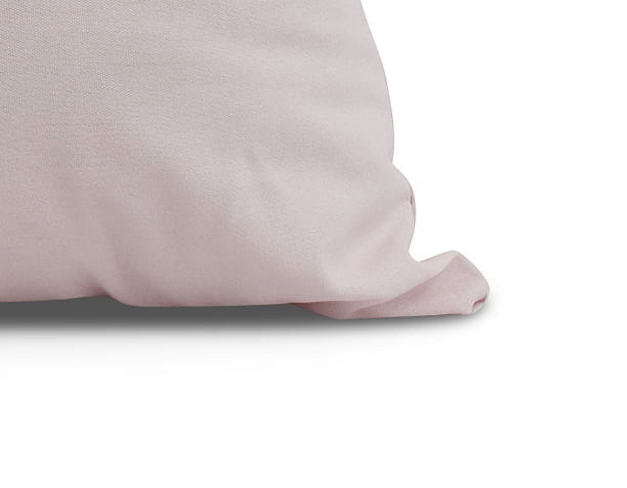Simply Daisy, 18" x 18" Martini Glass Flamingo , Geometric Print Outdoor Pillow, Pink