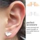 thumbnail image 4 of Guardurnaity 1 par de pendientes de acero inoxidable para mujer, bonitos pendientes de animales, joyería de moda elegante, regalos personalizados, Type1 NO1, 4 of 6