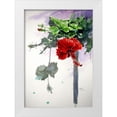 thumbnail image 1 of Kovacs, Anna Brigite 24x32 White Modern Wood Framed Museum Art Print Titled - Hibiscus, 1 of 4