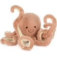 thumbnail image 3 of Jellycat Odell Octopus Stuffed Animal, Large 18.5 inches - Ocean and Sea Plush Toy - Classic Children's Gift, 3 of 5