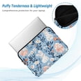 thumbnail image 2 of FORMRS 13"-13.3" Laptop Sleeve Protective Case Soft Carrying Quilted Computer Bag Cover, Floral Easter Rabbits, 2 of 7