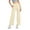 Beige, variant on Seductiva Yoga Lightweight Womens Wide Leg Yoga Pants Casual Work Dress Pants Sweatpants High Waist Comfy Loose Trousers with Pockets High Waisted Lounge