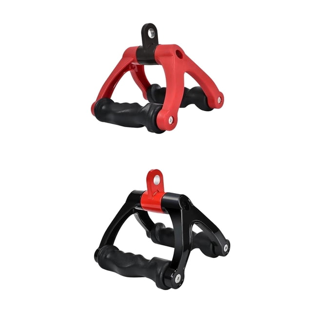 2x Remo Manija Cable Accesorio Cojinete 661lbs en forma Presione hacia abajo Barra T Barras Fila Accesorio para gimnasio Entrenamiento de e