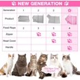 thumbnail image 6 of Cat Shower Net Bag Grooming Bathing Adjustable Washing Bag Multifunctional Cat Restraint Accessories Prevent Biting Scratching, Nail Trimming, Ears Clean, Keeping Calm, 6 of 7