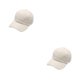 thumbnail image 3 of Jumpingount Gorras de béisbol de invierno Lana de cordero artificial Correas ajustables decorativas Unisex Mujeres Sombrero lCimbing Senderismo blanco beis 56-60cm 2Conjunto, 3 of 6