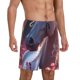 thumbnail image 2 of Fotbe Flower White Horse Pantalones Cortos de Pijama para Hombre, Ropa de Dormir, Pantalones de Pijama Cortos para Hombre-4X-Large, 2 of 6