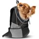 thumbnail image 5 of Mochila negra para el pecho para perros (M), portador para perros, portador para mascotas, 5 of 5