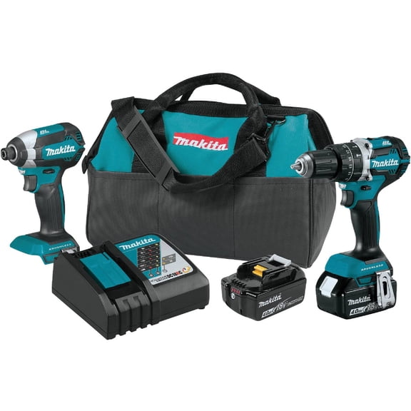18V LXT Li-Ion Brushless Hammer Drill & Impact Cordless Tool Combo Kit - Single Pack