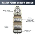 thumbnail image 6 of 1Pack 2229052004 Master Power Window Switch Driver Side for Mercedes-Benz, 6 of 8