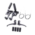 thumbnail image 4 of Freno de silla de ruedas,Reemplazo de frenos de silla de ruedas anti -deslizamiento,Accesorios de arbólogo de silla de ruedas Profesional,Conjunto de freno de mano de silla de ruedas de, 4 of 10