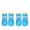 Blue, variant on Dog Cat Bow Decor Shoes, Waterproof Non-Slip Rubber Boots, Protective Outdoor Rain Footwear for Daily Walking Hiking All Seasons Blue XL