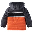 thumbnail image 4 of London Fog Boys 4-7 Active Puffer Jacket Winter Coat with Fleece Hat, 4 of 5