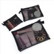 thumbnail image 2 of Bolsa de con Cremallera, Paquete de 9 ( / L), Organizador de Accesorios Cosmético de Maquillaje de Belleza, Artículos de Aseo de Viaje Bolsa de Almacenamiento, Negro, 2 of 5