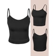 thumbnail image 4 of Pack 2 Blusas De Tirante Canalé Fresca Basicos Mujer Moda LOLE  Blusa, 4 of 5