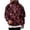 Wine, variant on Hsovts Men’s Fall Holiday Pullover Hoodie, Halloween Pumpkin Ghost Print Soft Long Sleeve Loungewear Top Purple XL