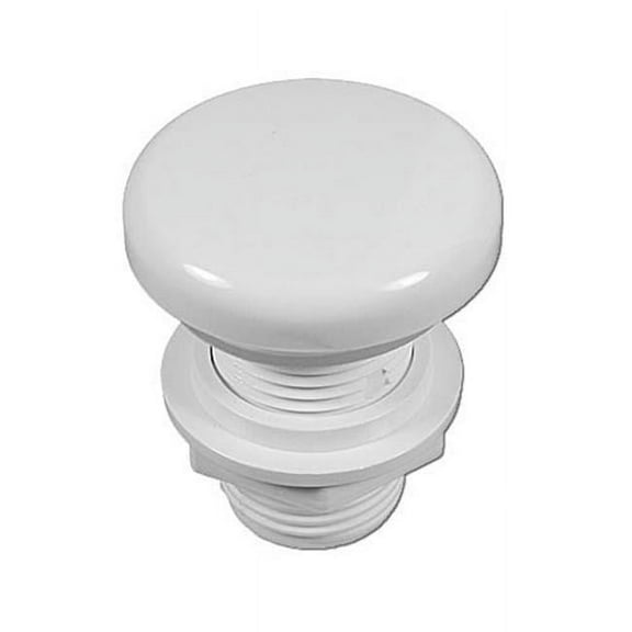 0.5 in. Top Draw Cap Air Control - White