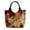 Red, variant on TopLLC Women's Shoulder Bags New Wind Embroidered Bag Canvas Peacock Embroidery Middle-aged Shoulder Portable Package Women Packet