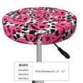 thumbnail image 2 of Kdxio Halloween Pumpkins Print Stool Covers Round,Stretch Round Bar Stool Covers Washable Bar Stool Cushion Slipcover for 12-15 Inch Chair, 2 of 5