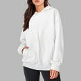 thumbnail image 2 of toraway Sweat à Capuche pour Femmes, Pull Tendance, Mode Décontractée, Manches Longues, Automne 2023 TG, 2 of 4
