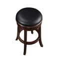 thumbnail image 4 of Boraam 29 Inch Backless Wood Swivel Bar Stool with Cappuccino Finish, 4 of 5