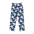thumbnail image 4 of Xecao Shark Men's Straight Lounge Pajama Pants: The Ultimate in Comfortable Sleepwear, 4 of 9