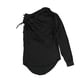 thumbnail image 1 of bar III Blusa de un solo hombro para mujer, negro, mediano, 1 of 2