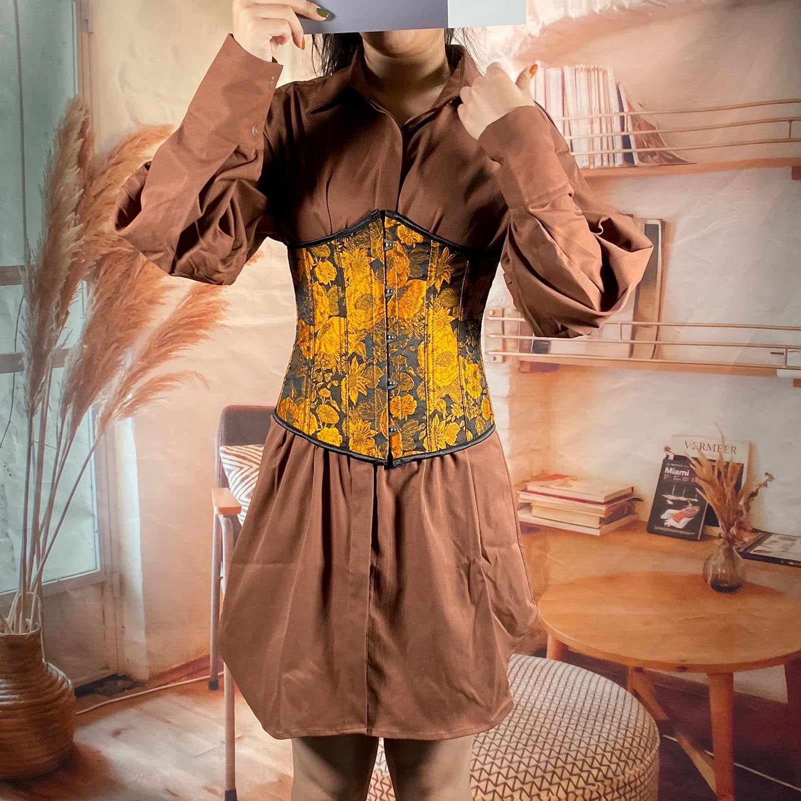 Girdle dress corselette hot sale
