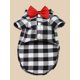 thumbnail image 2 of 1pc Plaid Pattern Pet Shirt For Dogs And Cats, 2 of 4