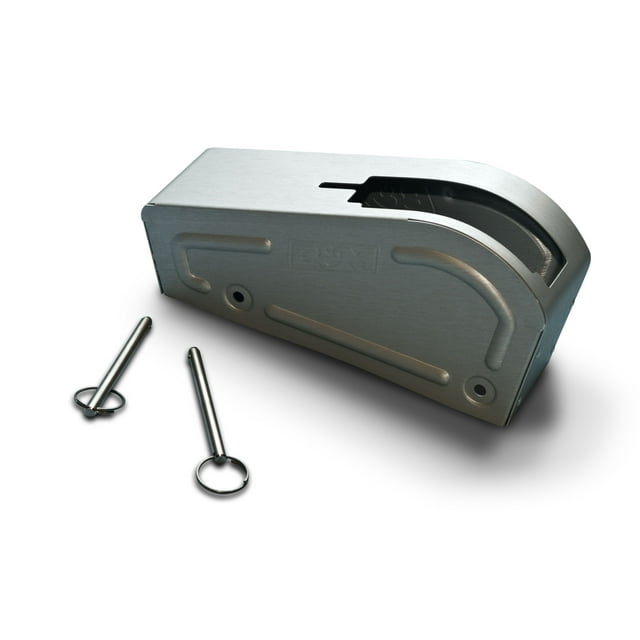 Boîtier de Dérailleur Auto Trans Performance 80717 pour Utilisation avec Numéro de Pièce BM 80706; avec Logo Embossé BM; Aluminium; Inclut Boîtier/ Broches de Montage à Dégagement Rapide