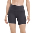 thumbnail image 1 of PEASKJP Biker Shorts for Women High Rise Quick-Dry Hiking Shorts Running Workout Shorts B S, 1 of 2