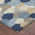 thumbnail image 3 of Addison Rugs Chantille Indoor/Outdoor Transitional Geometric Blue Machine Washable Rectangle Rug, 9' x 12', 3 of 8