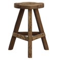 thumbnail image 2 of Uttermost Paddock Ferme Tabouret d'Appoint en Bois Finition Marron Ton Bois, 2 of 4