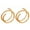 Gold, variant on YUEHAO Accessories Nose Jewelry Double Nose Hoop Ring For Piercing Nose Hoop, Nose Ring Hoop For Women, Spiral Nose Hoop For Girls, Nostril Piercing Jewelry Multicolor