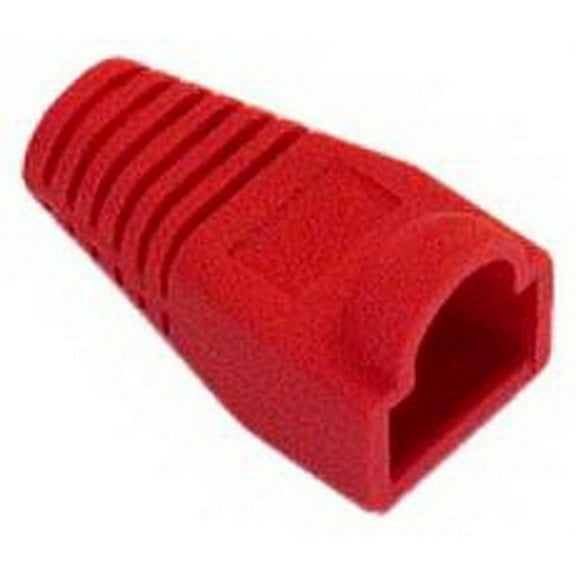IEC MP08H-RD RJ45 Modular Strain Relief Boot - Red