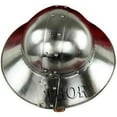 thumbnail image 3 of THOR INSTRUMENTS Medieval Kettle Hat Helmet Knight Wearable Armor Helmet 18G Steel Rustic Vintage Home Decor Gifts, 3 of 3