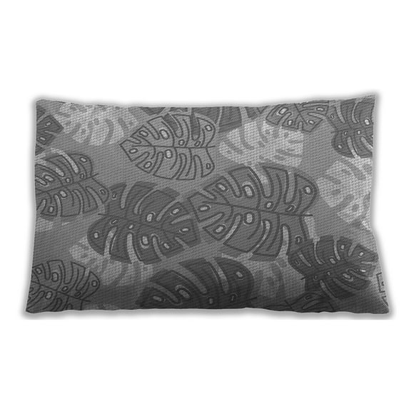 Ahgly Company Indoor Rectangular Contemporary Lumbar Throw Pillow, 13 inch by 19 inch
