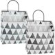 thumbnail image 1 of 2pcs Wall Hanging Storage Bag, Waterproof Over The Door Closet Organizer With Metal Frame, Stylish Hanging Pocket Linen Cotton Pouch Box Containers F, 1 of 4