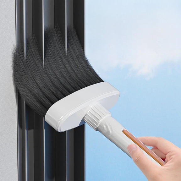 Window Sill Cleaner Tool,Magic Door Window Track Cleaning Tools Kit,Sliding Door Track Cleaner,Groove Crevice Cleaning Brush for Tile Lines/Shutter/Car Vents/Air Conditioner/Keyboard