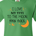 thumbnail image 4 of Inktastic I Love My Titi To The Moon and Back Youth T-Shirt, 4 of 5