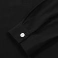 thumbnail image 5 of Afdoent Shirt For Men Male Casual Slim Fit Stand Collar With Chest Pocket For Everyday Wear Vacation Summer Beach Shirts, 5 of 9