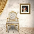 thumbnail image 3 of Atelier B Art Studio 20x20 Gold Ornate Wood Framed with Double Matting Museum Art Print Titled - Colorful Dog, 3 of 4