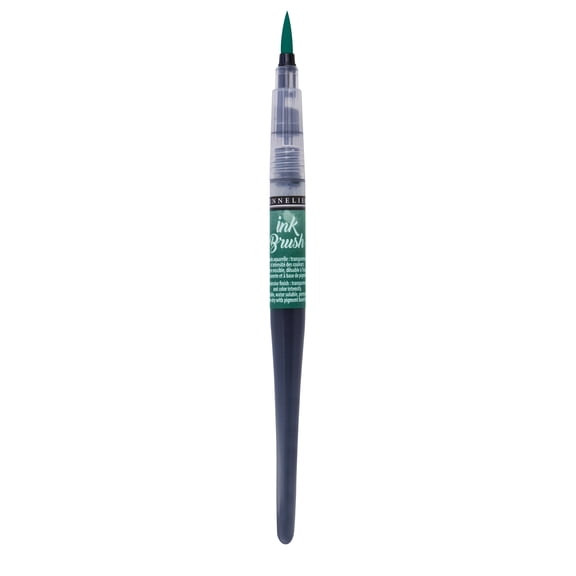 Sennelier Ink Brush Pen, Forest Green