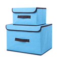 thumbnail image 2 of Boîte de Rangement Pliable Vêtements Divers Boîte de Rangement Portable avec Couvercle Boîte de Rangement Pliable, 2 of 6