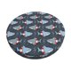 thumbnail image 1 of Disketp Cute Shark Funda Redonda para Taburete, Funda de Cojín para Silla de Bar Suave y Elástica-13 inch, 1 of 7