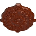thumbnail image 3 of 36"W x 26"H x 1 1/2"P Pesaro Ceiling Medallion, Hand-Painted Firebrick, 3 of 4