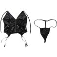 thumbnail image 2 of 1 Pcs Harnais en Faux Cuir SM PU Accessoires Gothiques Punk pour Femmes, 2 of 8