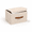 Beige-S/(1 Pack), variant on Grey S/(1 Pack) Collapsible Storage Box with Lid, 10.28 x 8.43 x 1.10 in