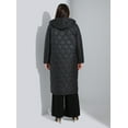 thumbnail image 5 of Black - Fully Lined - Plus Size Coat - Alia, 5 of 5